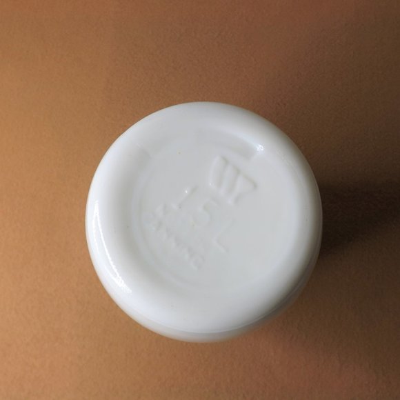 Milk Glass Container - Picture 3 of 5